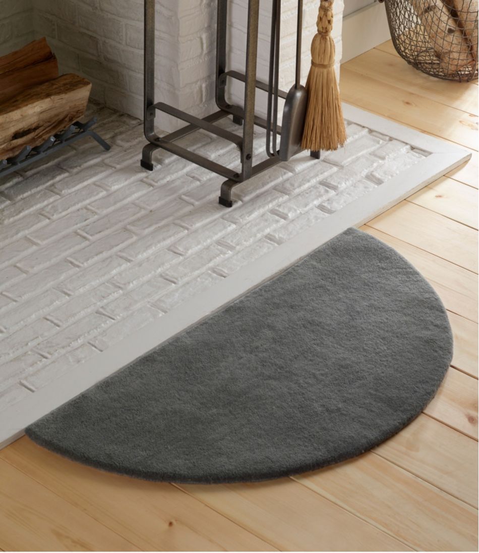 Wool Hearth Rug, Crescent - Image 4
