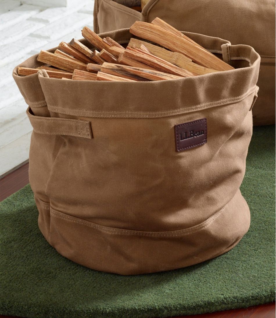 Waxed-Canvas Storage Tote - Image 2