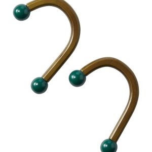 Wooden Stocking Hangers, Set of Two