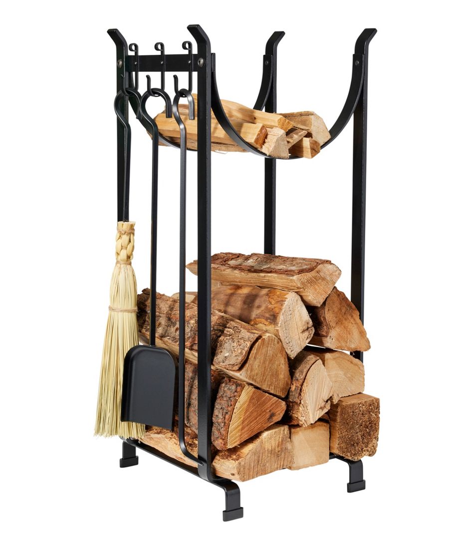 Hearthside Wood Rack With Tools - Image 2