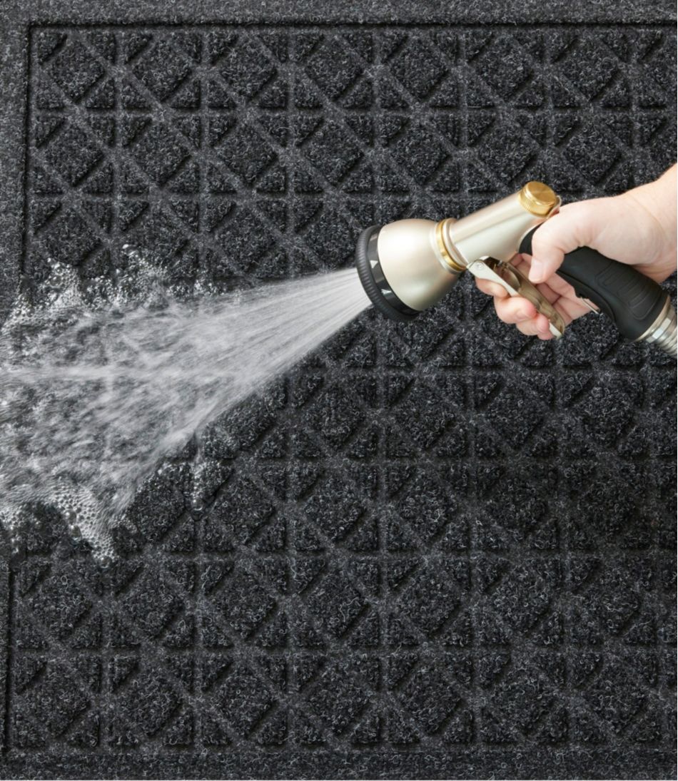 Everyspace Recycled Waterhog Doormat, Tiles - Image 3