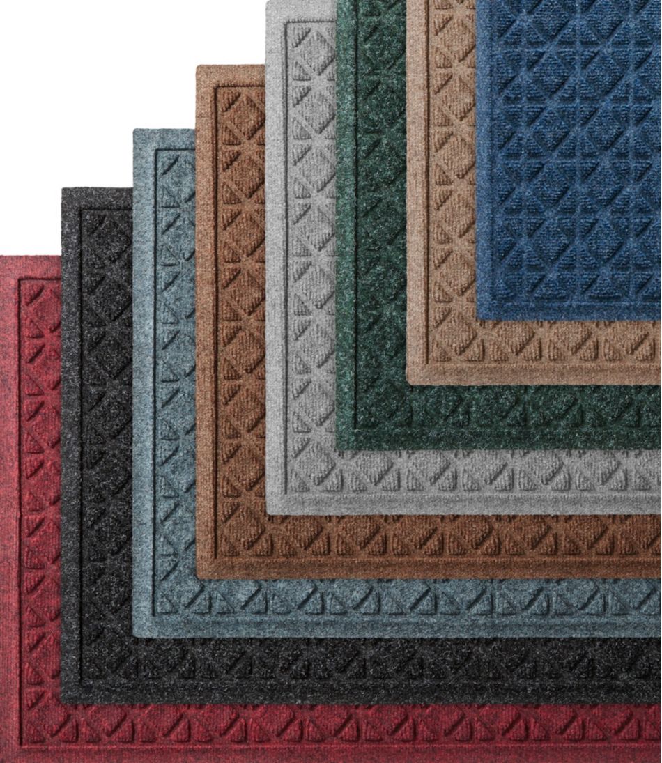 Everyspace Recycled Waterhog Doormat, Tiles - Image 4