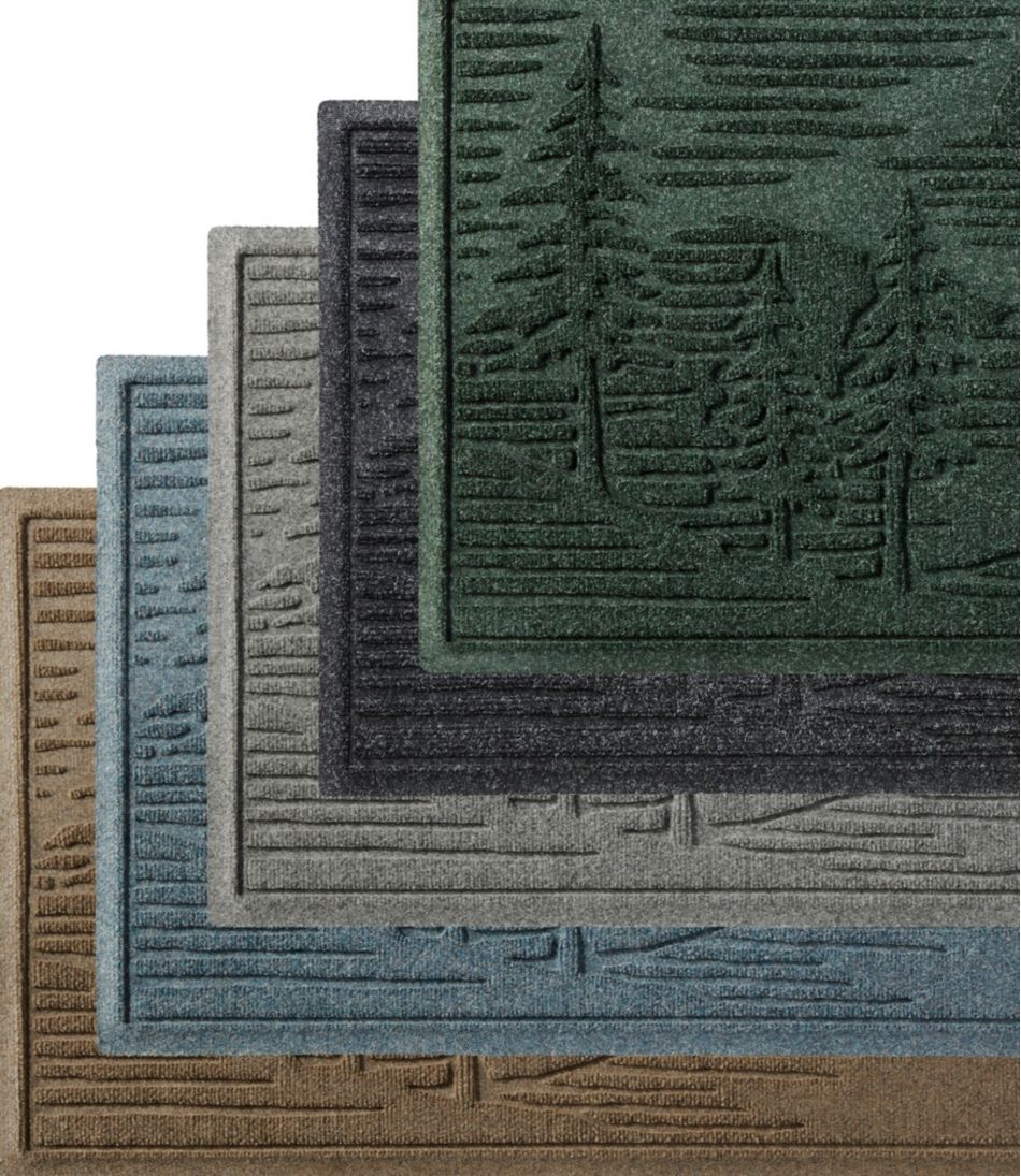 Everyspace Recycled Waterhog Doormat, Pine Trees - Image 4
