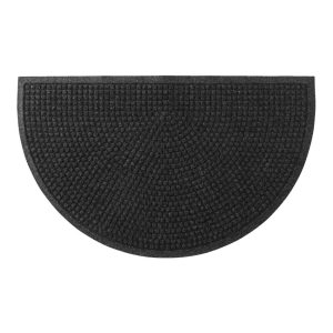 Everyspace Recycled Waterhog Doormat, Half Round