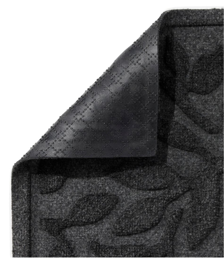 Heavyweight Recycled Waterhog Doormat, Woodland Leaf - Image 2