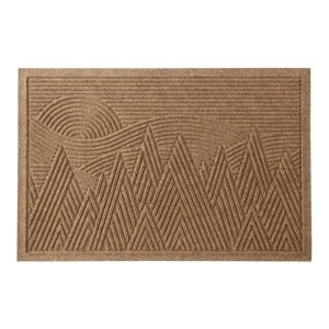 Everyspace Recycled Waterhog Doormat, Mountain Scene