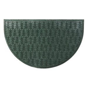 Everyspace Recycled Waterhog Doormat, Half Round, Trees
