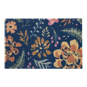 Printed Recycled Waterhog Doormat, Floral