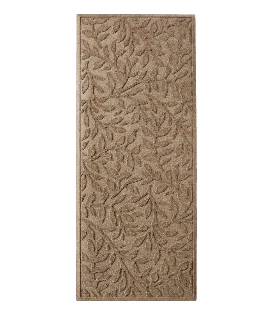 Heavyweight Recycled Waterhog Mat Runner, Woodland Leaf