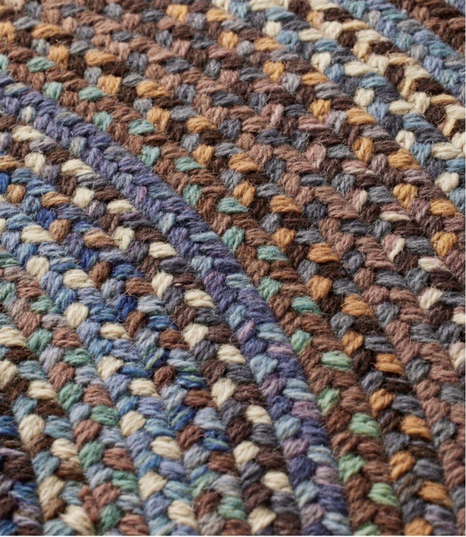 L.L.Bean Braided Wool Rug, 6' Diam. - Image 3