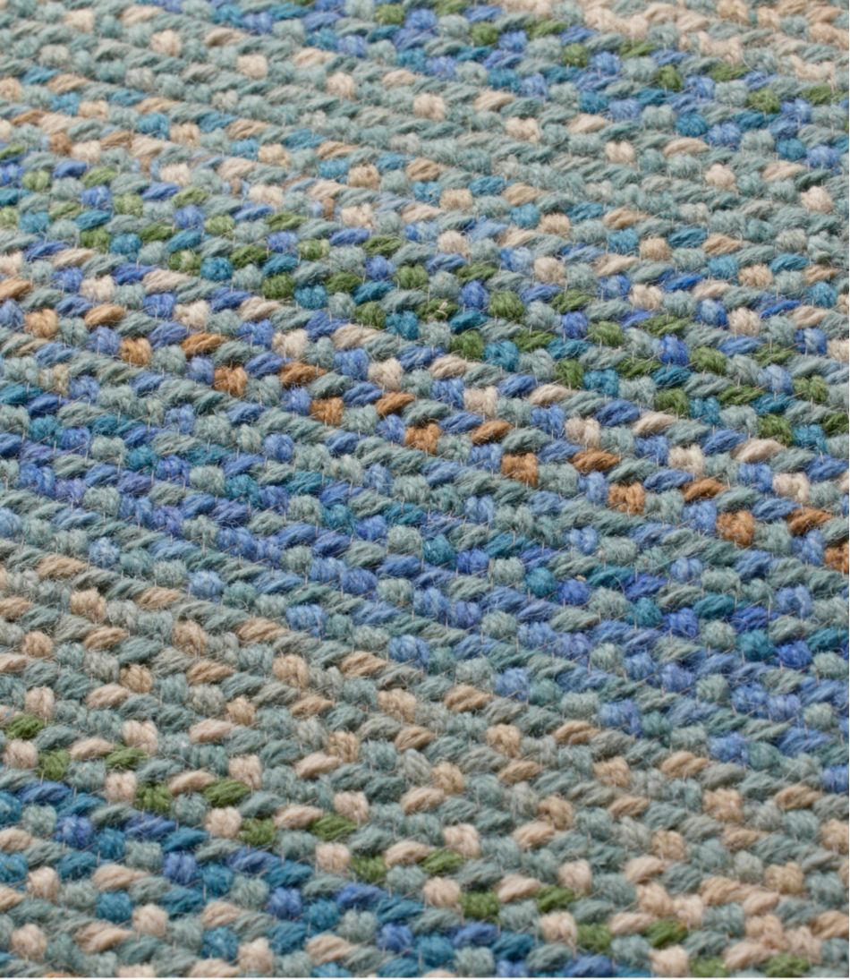 L.L.Bean Braided Wool Rug, Horizontal Braid - Image 3