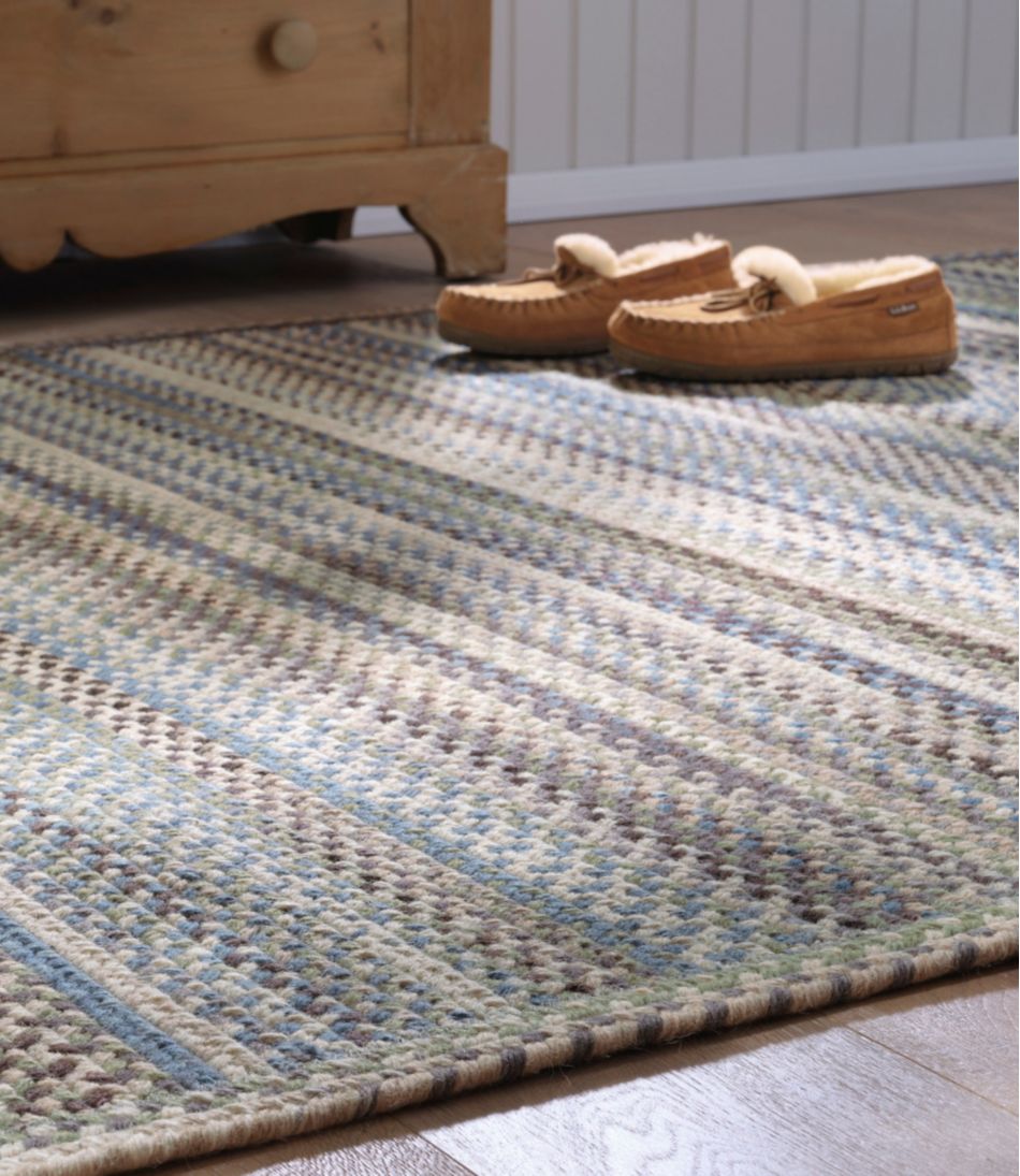 L.L.Bean Braided Wool Rug, Horizontal Braid - Image 4