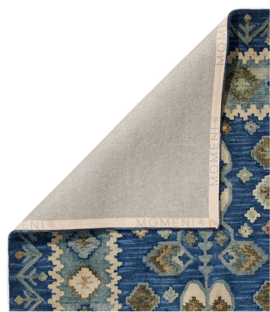 Double Border Wool Hooked Rug - Image 2