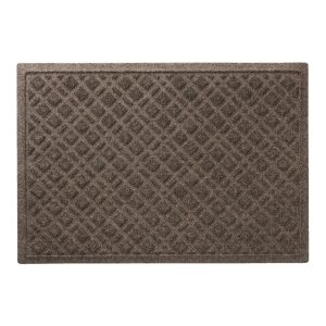 Heavyweight Recycled Waterhog Doormat, Plaid