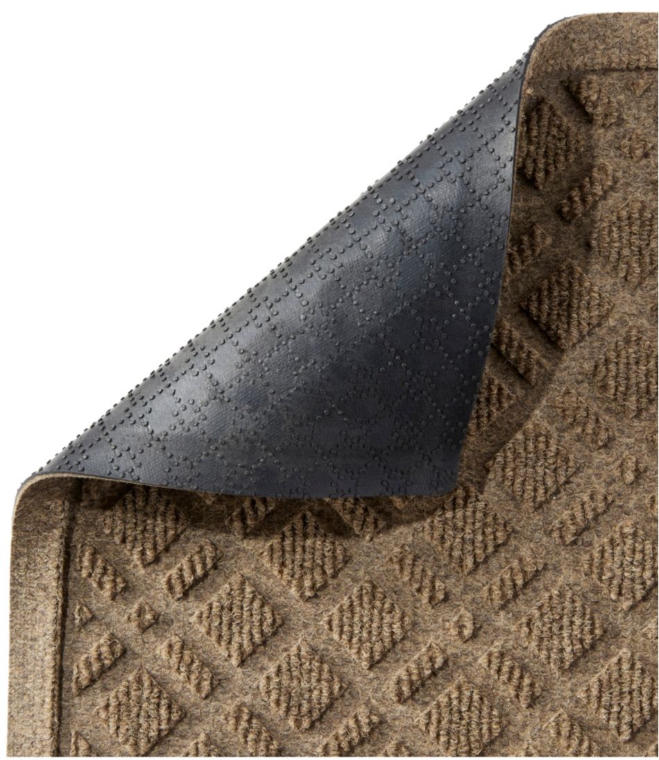 Heavyweight Recycled Waterhog Doormat, Plaid - Image 2