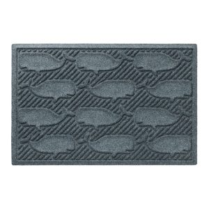 Everyspace Recycled Waterhog Doormat, Whales