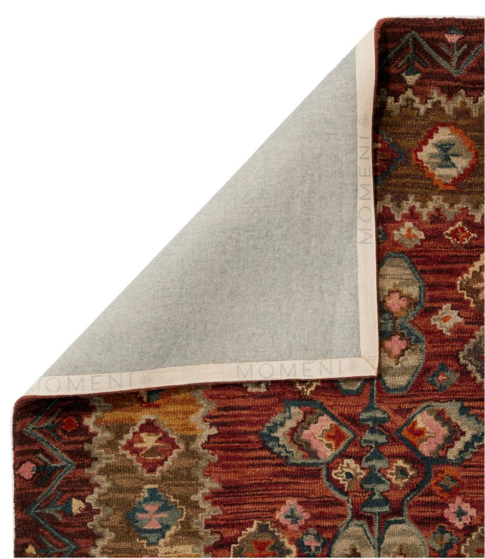 Double Border Wool Hooked Rug, Sienna Multi - Image 2