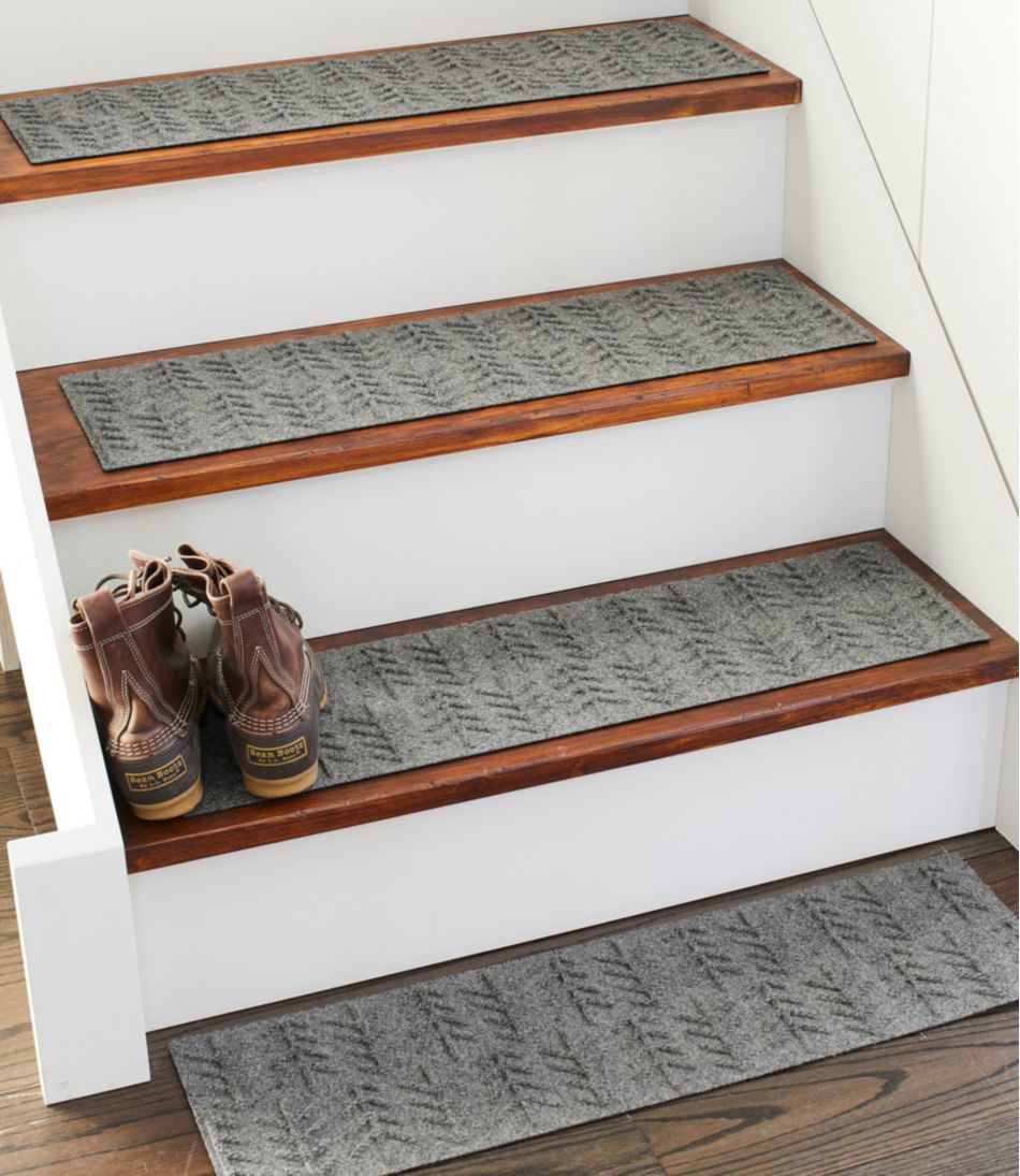 Everyspace Recycled Waterhog Mat, Stair Treads, Set of Four, Trees - Image 5