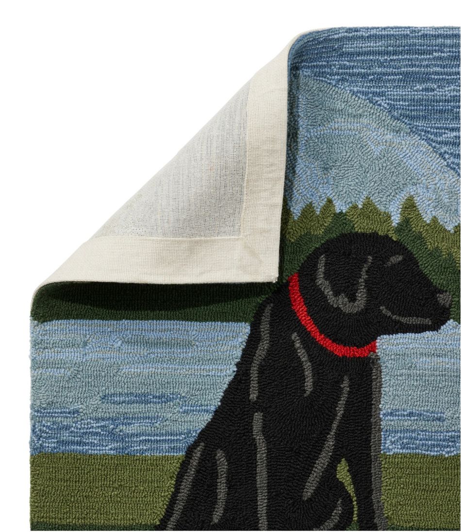 Indoor/Outdoor Vacationland Rug, Mountain Dogs - Image 2