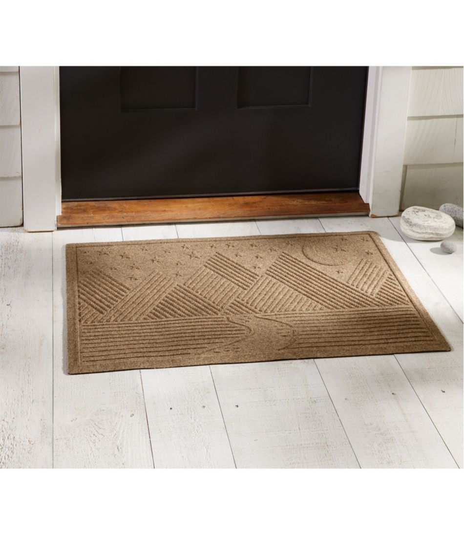 Everyspace Recycled Waterhog Doormat, Twilight Mountain Range - Image 5