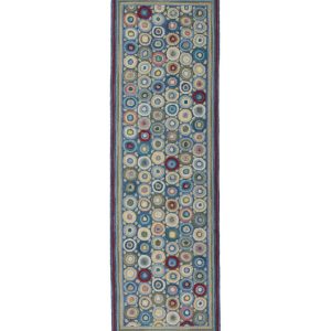 Bean's Wool Hooked Runner, Coins