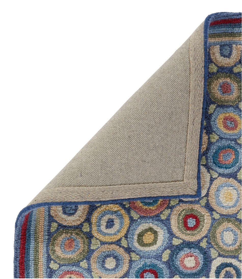 Bean's Wool Hooked Runner, Coins - Image 2