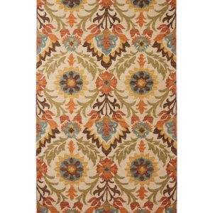 Woodland Wool Hooked Rug