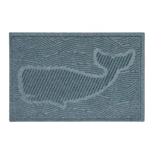 Everyspace Recycled Waterhog Doormat, Swimming Whale