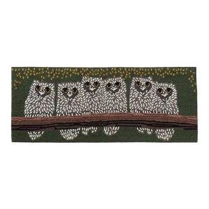 Indoor/Outdoor Vacationland Runner, Owls