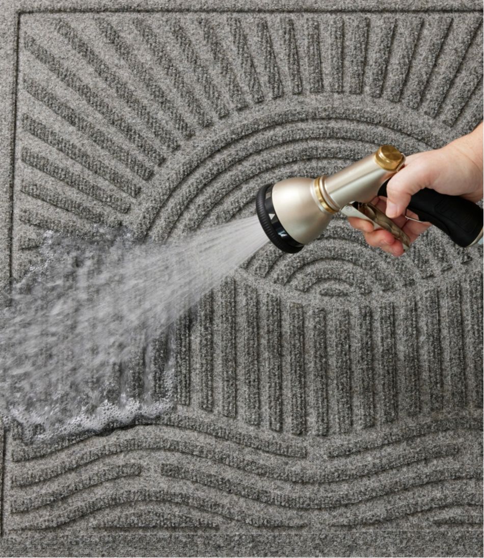 Everyspace Recycled Waterhog Wide Doormat, Sunrise - Image 3