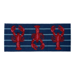 Indoor/Outdoor Vacationland Runner, Lobsters