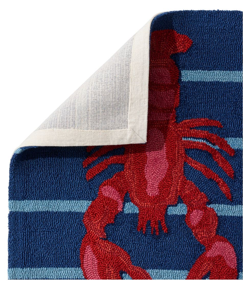 Indoor/Outdoor Vacationland Runner, Lobsters - Image 2