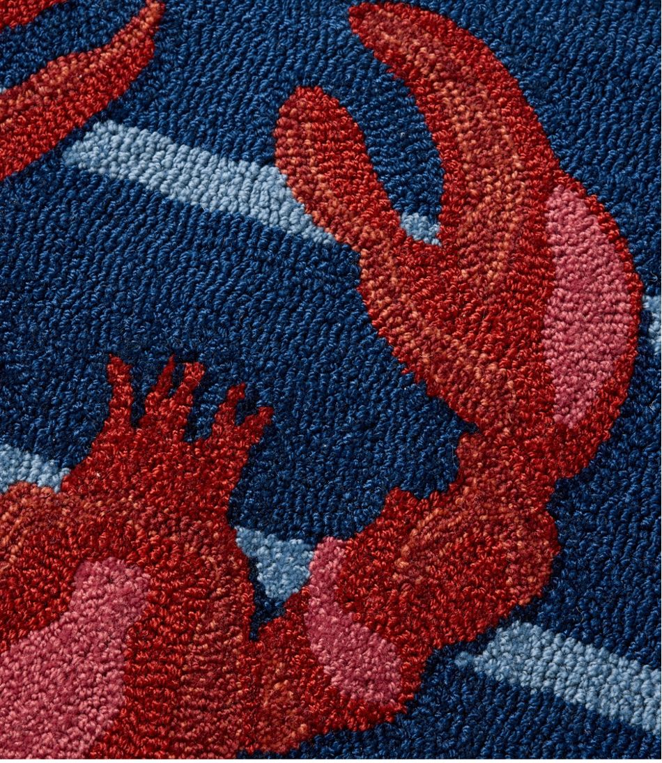 Indoor/Outdoor Vacationland Runner, Lobsters - Image 3