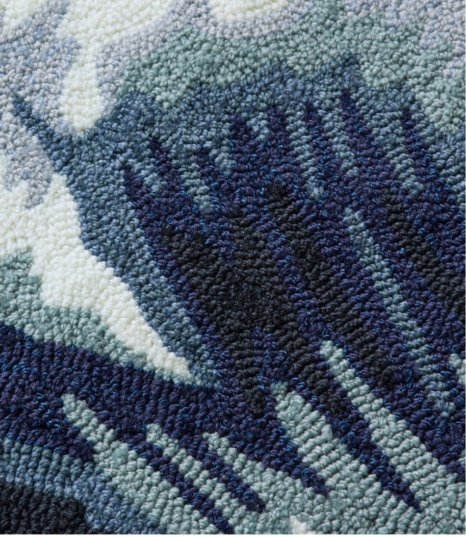 Indoor/Outdoor Vacationland Runner, Ocean Waves - Image 3
