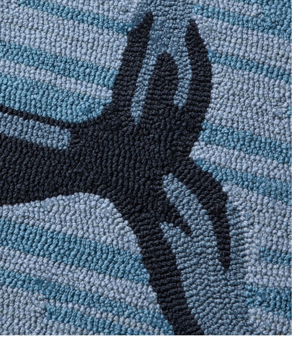 Indoor/Outdoor Vacationland Runner, Coastal Whale - Image 3