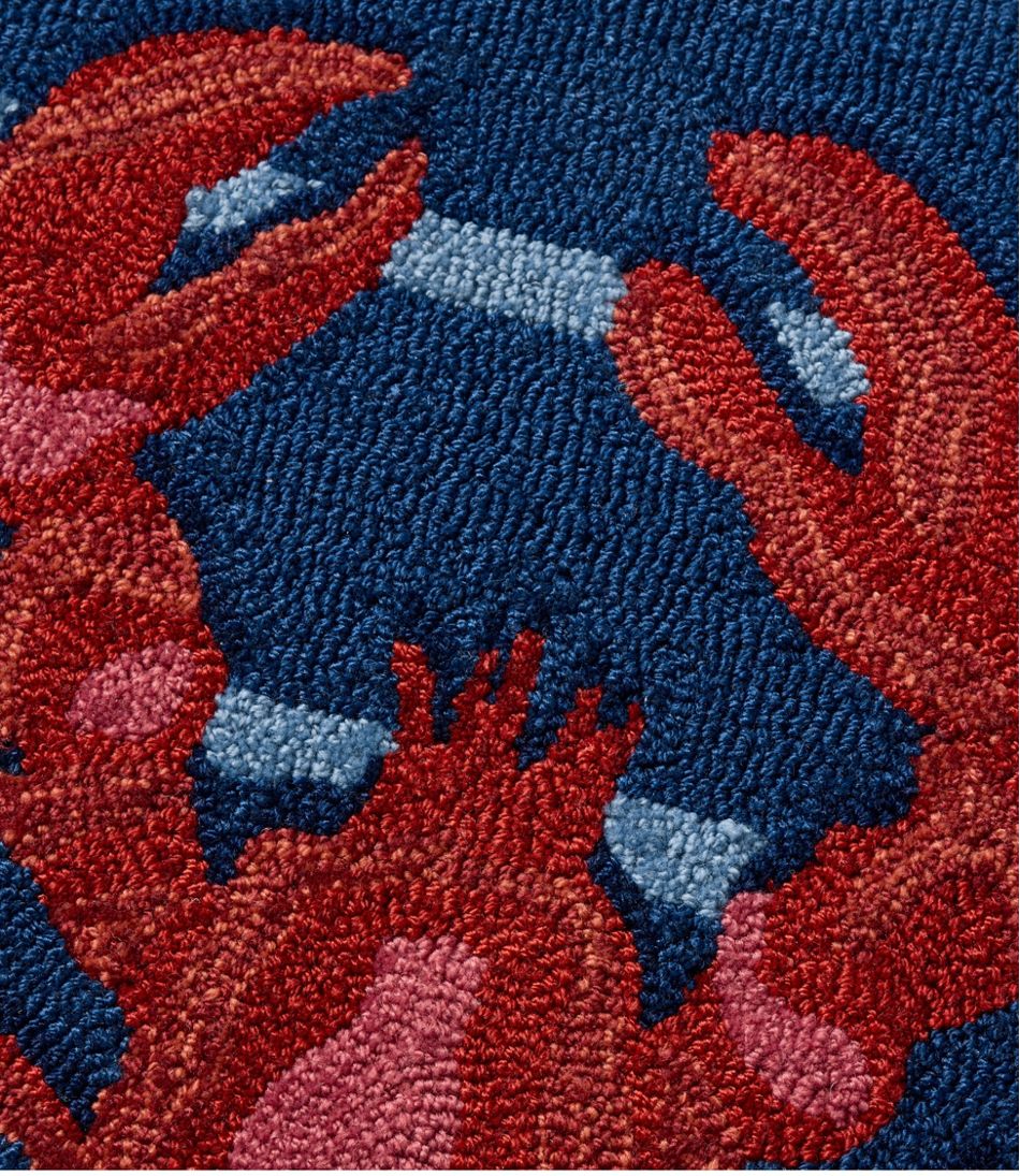 Indoor/Outdoor Vacationland Rug, Lobsters - Image 3
