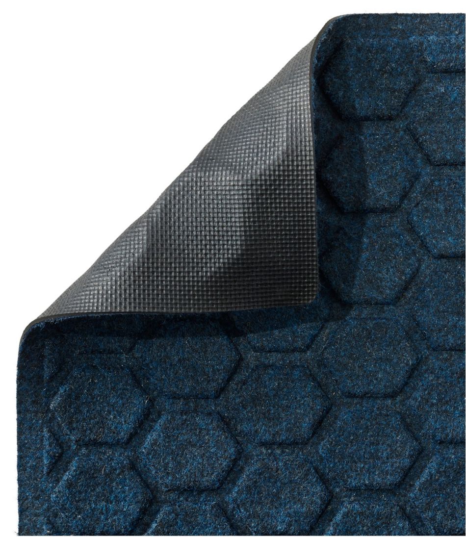 Washable Waterhog Mat, Stair Treads, Set of Four, Honeycomb - Image 2