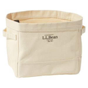 Canvas Storage Tote, Rectangular