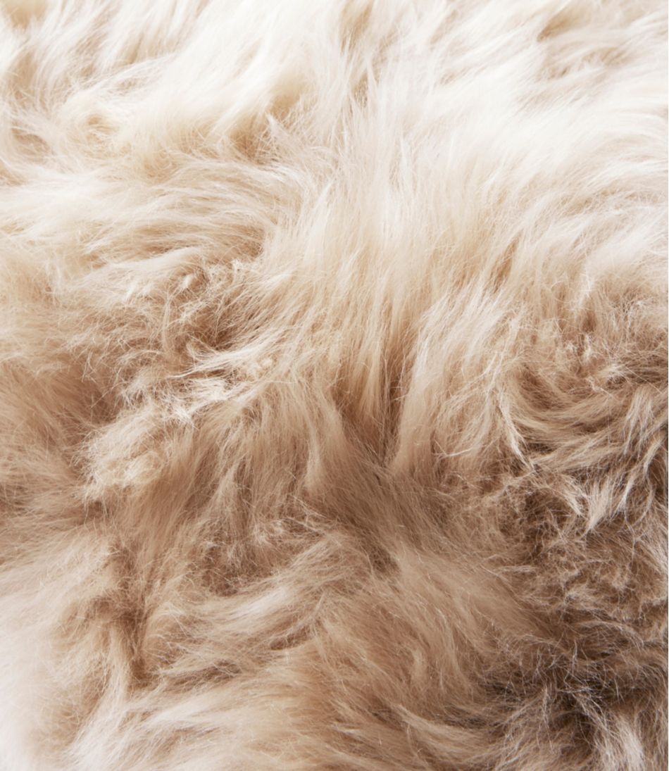 Sheepskin Throw Pillow, 11" x 22" - Image 2