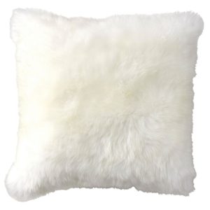 Sheepskin Throw Pillow, 20" x 20"