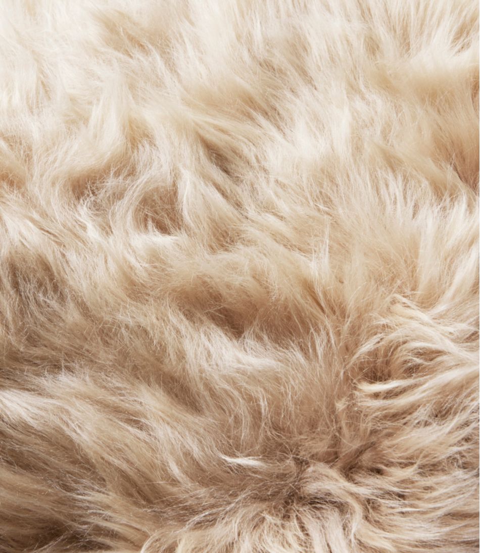 Sheepskin Throw Pillow, 20" x 20" - Image 2