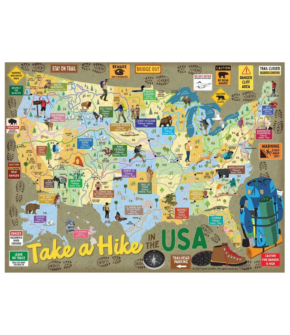 Take A Hike Puzzle, 500 Pieces - Image 2