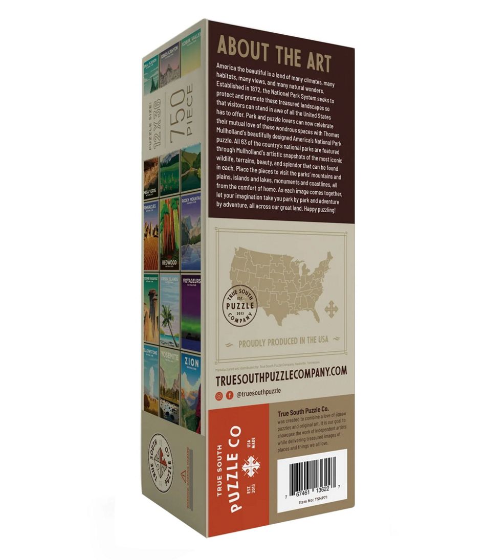 America's National Park Puzzle, 750 Pieces - Image 3