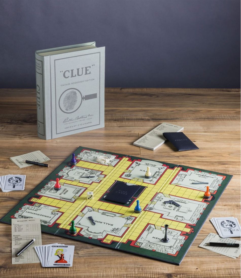 Clue Vintage Bookshelf Game - Image 3