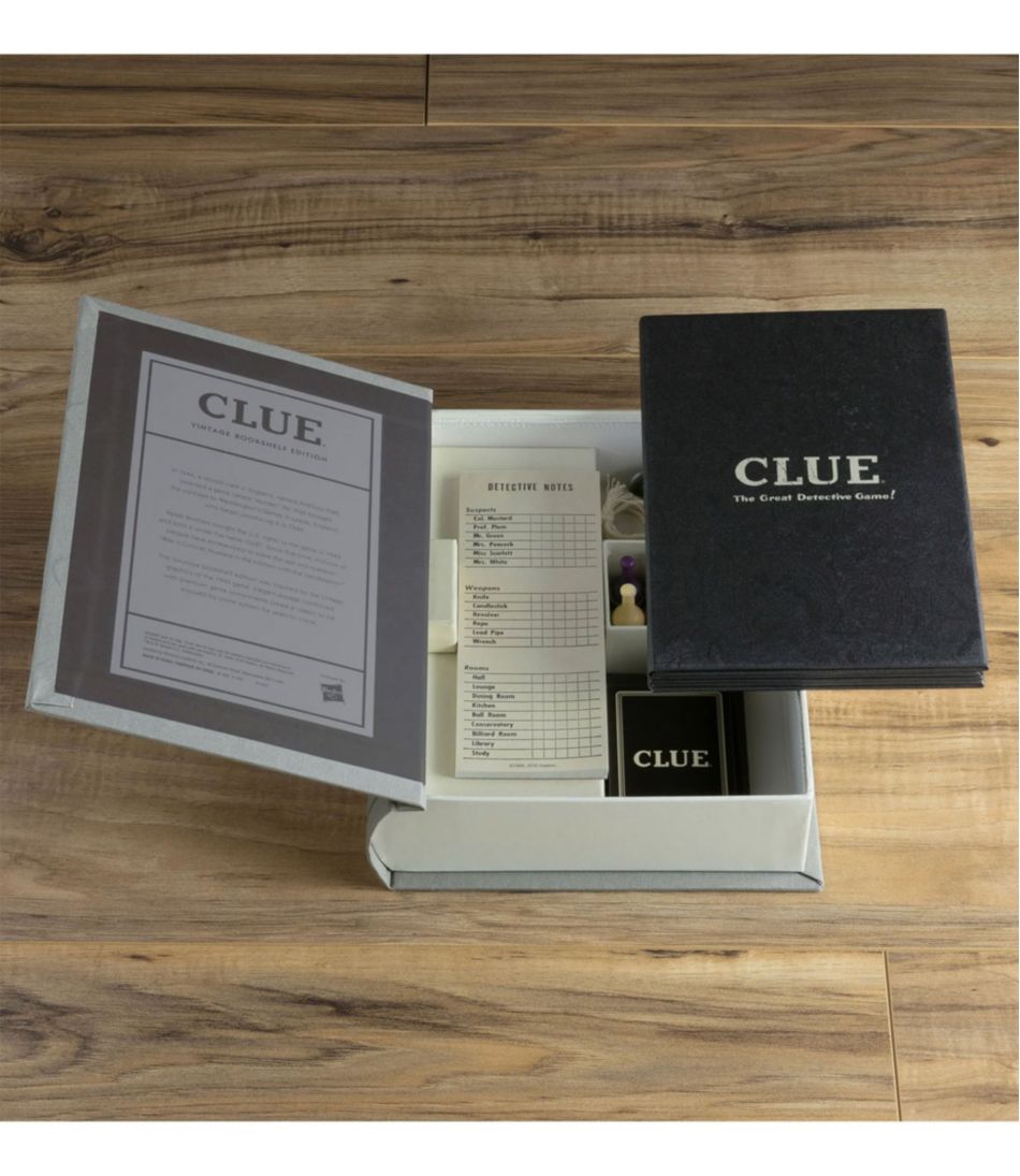 Clue Vintage Bookshelf Game - Image 4
