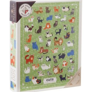 Illustrated Cats Puzzle, 500 Pieces