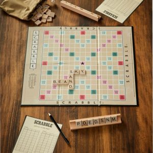 Scrabble Vintage Bookshelf Game