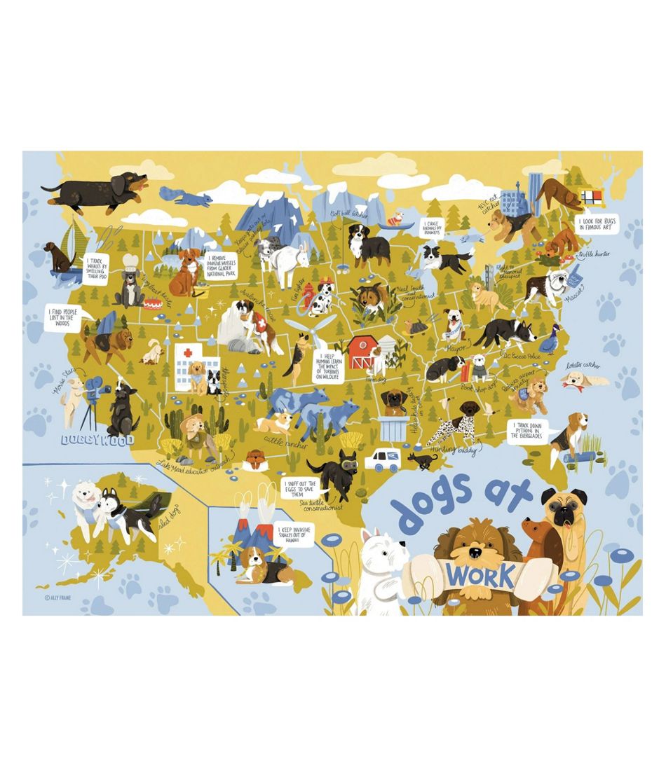 Dogs at Work Puzzle, 500 Pieces - Image 2