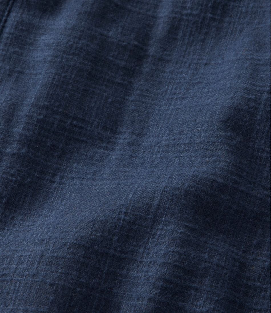 Men's Katahdin Performance Flannel Shirt-Jacket, Hi-Pile Fleece-Lined Solid - Image 7