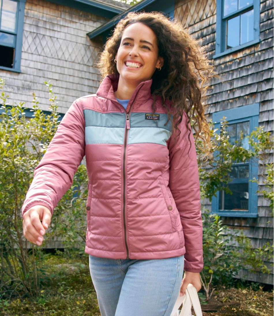 Women's Mountain Classic Puffer Jacket, Colorblock - Image 9